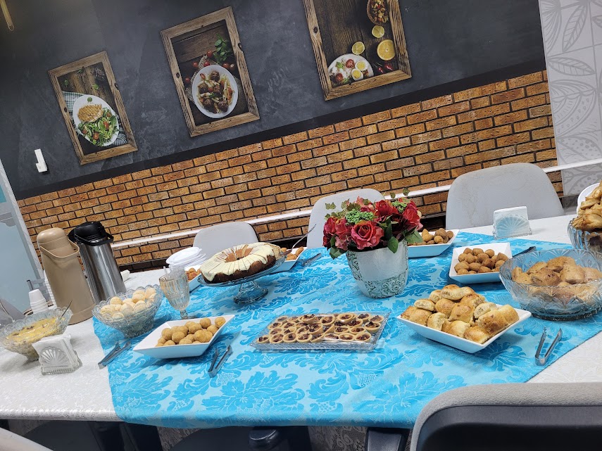 Mesa de coffee break